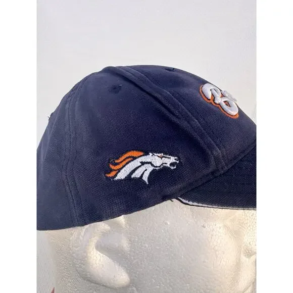 Vintage Denver Broncos NFL Hat One-Size Blue w/ Embroidered Title. Baseball Cap - Picture 4 of 7